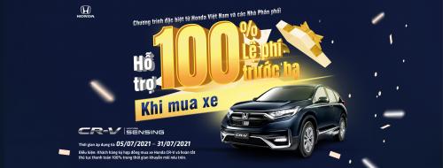 Honda CR-V TẶNG 100% LỆ PHÍ TRƯỚC BẠ