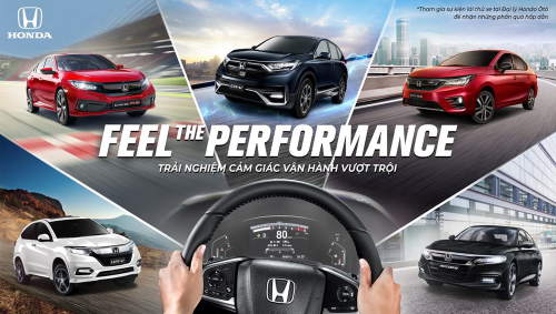 Honda Việt Nam công bố Chiến dịch quảng bá thương hiệu Honda Ôtô “Feel The Performance”