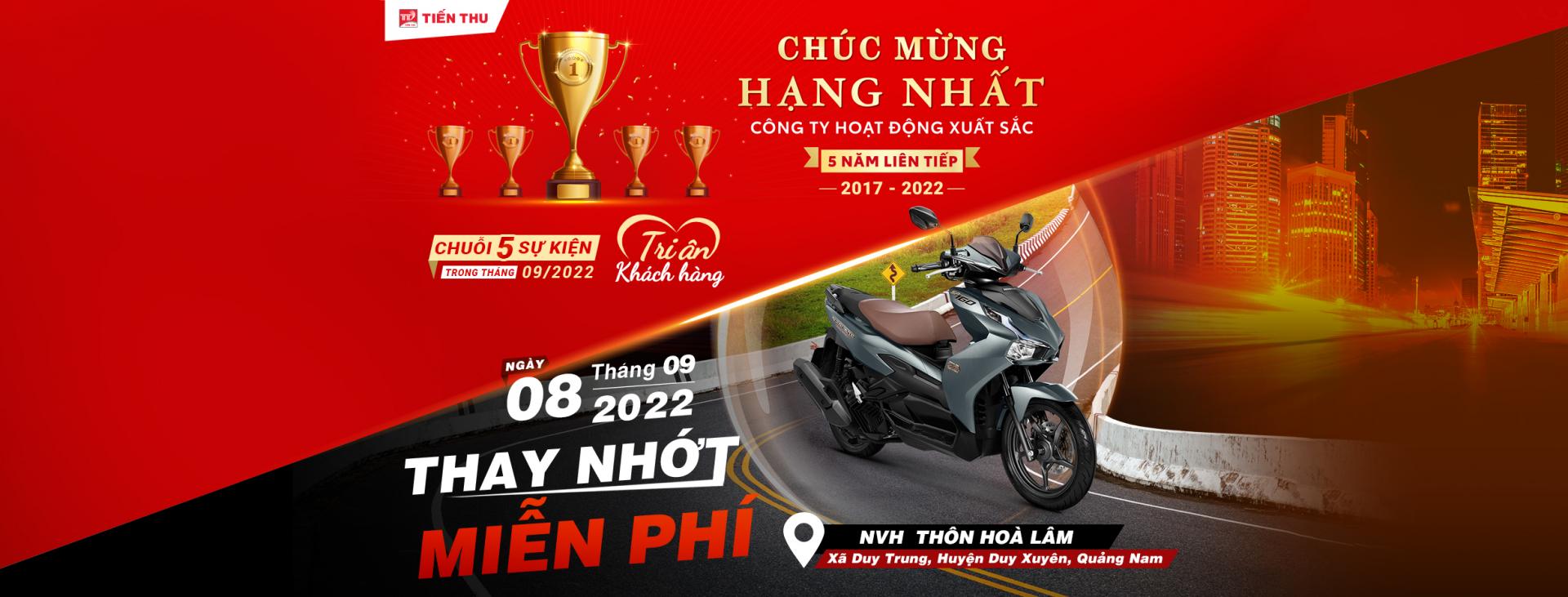 Tri Ân Khách Hàng, Thay Nhớt Miễn Phí
