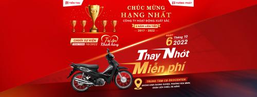 HEAD Tường Phát 2 Tri Ân Khách Hàng - Thay Nhớt Miễn Phí