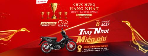HEAD Tiến Thu 4 Tri Ân Khách Hàng - Thay Nhớt Miễn Phí