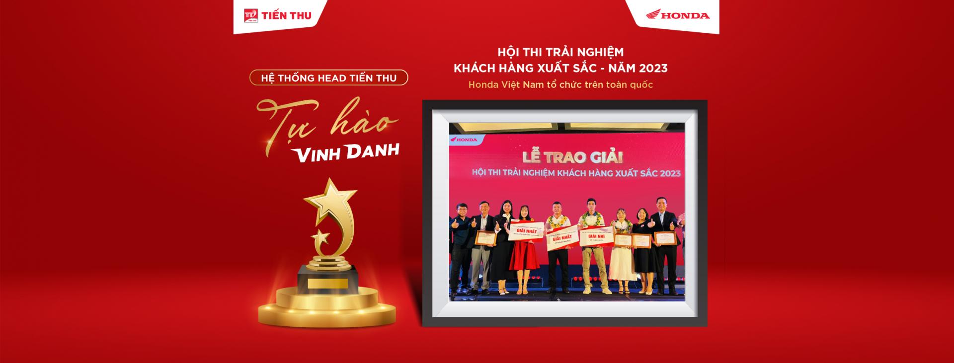 Hệ Thống HEAD Tiến Thu - Tự Hào Vinh Danh Chuỗi Thành Tích Tại Hội Thi Trải Nghiệm Khách Hàng Xuất Sắc Năm 2023