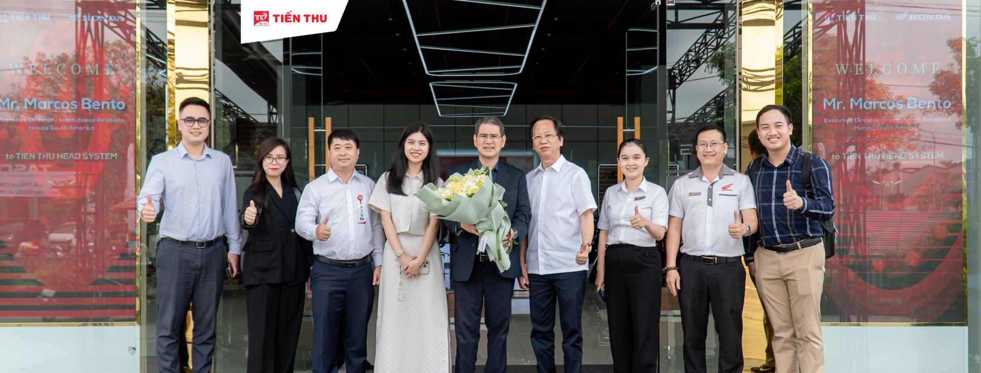Tiến Thu Vinh Dự Đón Tiếp Quản Lý Cấp Cao Honda Khu Vực Nam Mỹ Ghé Thăm Và Làm Việc