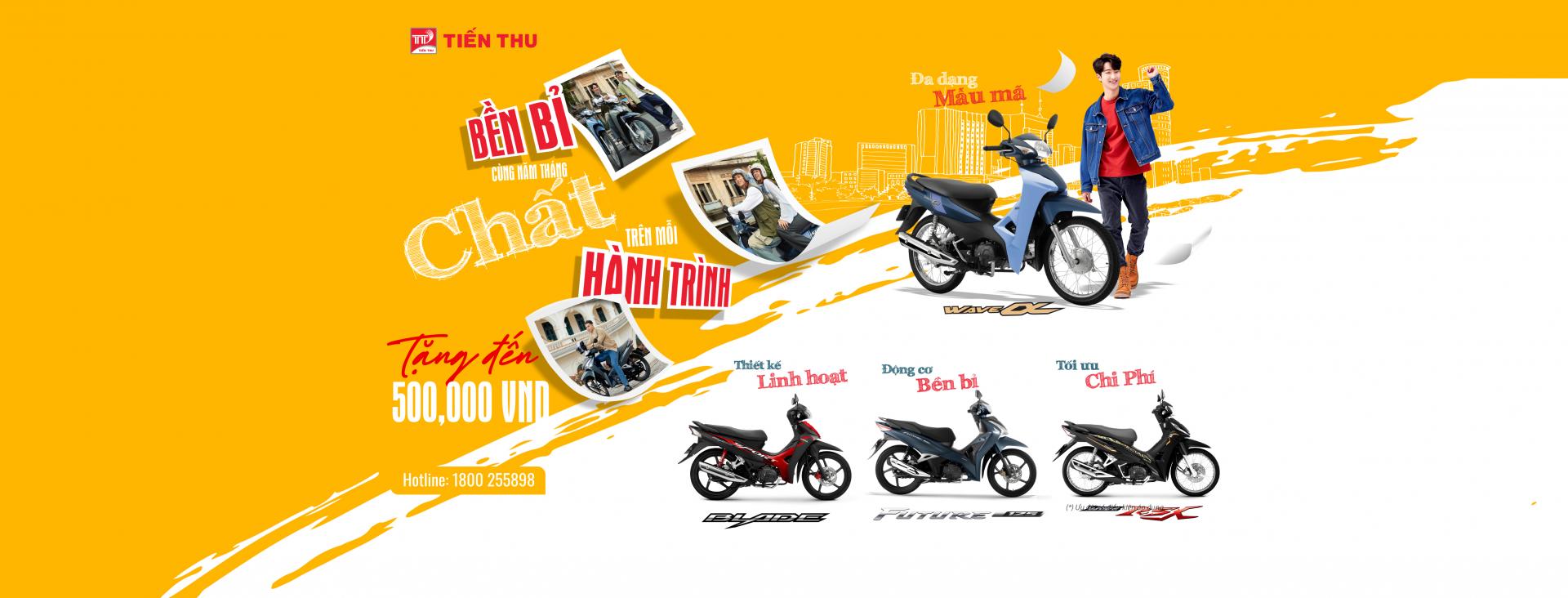 Xe Số Honda - Chất Trên Mỗi Hành Trình
