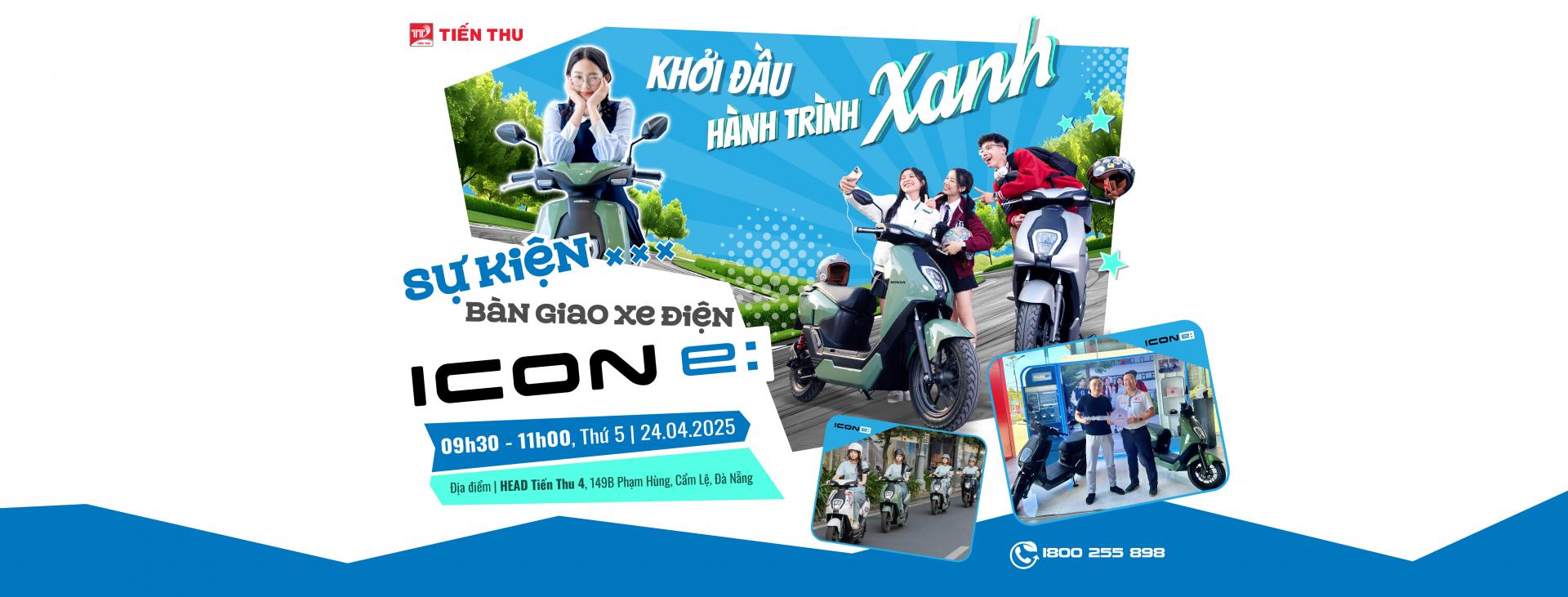 Sự Kiện Bàn Giao Xe Điện Honda ICON e: