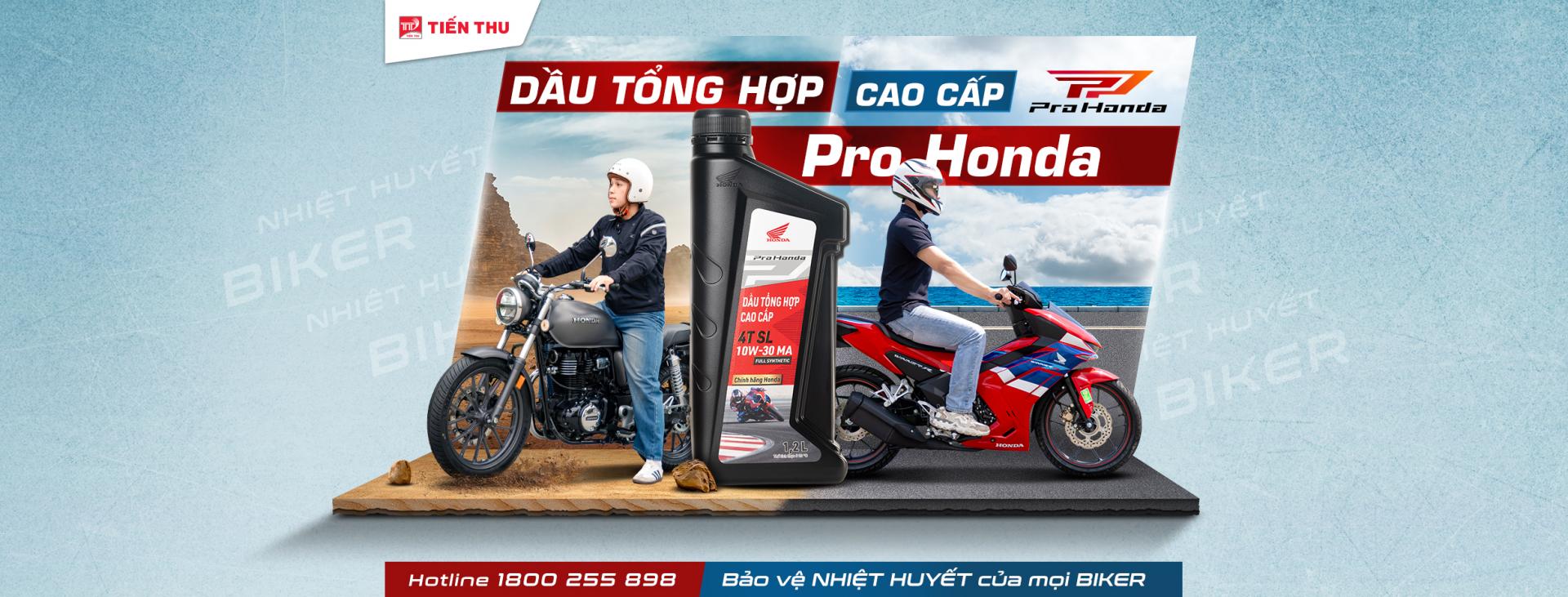Dầu Tổng Hợp Cao Cấp Pro Honda - Bảo Vệ Nhiệt Huyết Cho Mọi Biker