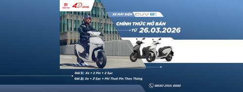 Honda Cuv e: Công Bố Chính Sách Mở Bán
